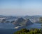 Rio de Janeiro, Brazil, skyline, Niteroi, Sugarloaf Mountain, cable car, panoramic, view, Morro da Urca