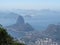 Rio de Janeiro City From Above With Sugar Loaf