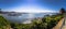 Rio de Janeiro - June 19, 2017: Panoramic view of Rio de Janeiro from the Sugarloaf Mountain, Brazil