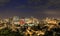 Rio de Janeiro skyscrapers night panorama