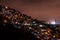 Rio de Janeiro Slums at Night