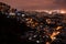 Rio de Janeiro Slums at Night