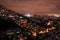 Rio de Janeiro Slums at Night