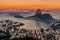 Rio de Janeiro View at Sunset
