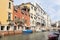 Rio dei Carmini, Dorsoduro, Venice, Italy in evening light