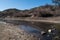 The Rio Grande below the Dam in New Mexico