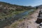 The Rio Grande Flows near Taos in northern New Mexico.