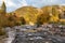 Rio Hondo running through Taos Ski Valley, New Mexico