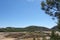Rio Tinto landscape near Nerva in Spain