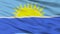 Riohacha City Flag, Colombia, Closeup View