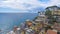 Riomaggiore aerial view, Five Lands, Italy