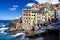 Riomaggiore fisherman village in Cinque Terre