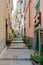 Riomaggiore. Italian village on the coast.