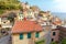 Riomaggiore. Italian village on the coast.