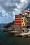 Riomaggiore view, gulf of 5 Terre e