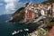 Riomaggiore view, gulf of 5 Terre g