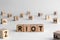 Riot - word from wooden blocks with letters
