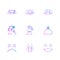 rip , spider ,groups , halloween , rip , graveyard , horror , eps icons set vector