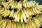 Ripe banana on sale, fresh market