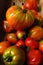 Ripe beefsteak tomatoes assorted sizes