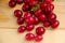 Ripe cranberries