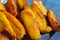 Ripe fried plantain - traditional food in all the countries of Central America