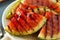 Ripe Healthy Organic Grilled Watermelon