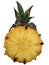 Ripe juicy pineapple