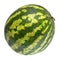 Ripe and juicy water melon isolated