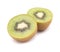 Ripe kiwifruit isolated