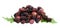 Ripe mulberry berries