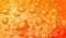 Ripe Orange Background texture with waterdrops macro studio shot