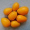 Ripe orange kumquat fruit