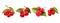 Ripe Pitanga fruit - Surinam cherry - Brazilian cherry - French cherry - Cayenne cherry - Florida cherry - Transparent PNG