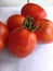 Ripe and red tomatoes