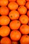 Ripe tasty oranges fruit as background