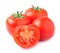 Ripe tomato closeup