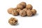 Ripe walnuts