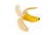 Riped banana. Healty concept