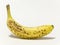 Ripen banana yellow fruit isolated