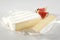 Ripened soft creamy French Camembert cheese