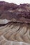 Riples and ridges, Zabriskie Point at dusk, Death Valley, CA