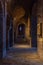 Ripoll, Spain, May 28, 2022: Interior of the Monastery of Santa