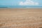 Ripple sand on the beach after low tide