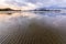 Ripples in the Sand on Long Beach in Tofino