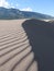Rippling sand dunes