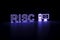 RISC neon concept self illumination background