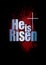 He is Risen Easter graphic with Cross