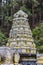 The Rising Gopuram Or Pinnacle of the Sita Hindu Temple Among the Foliage at Sita Eliya Among the Central Hills of Nuwara Eliya