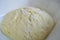 Rising yeast dough